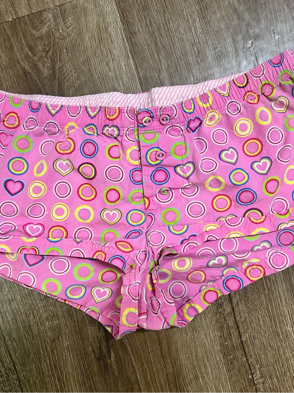 love Pink Patterned Women’s Shorts